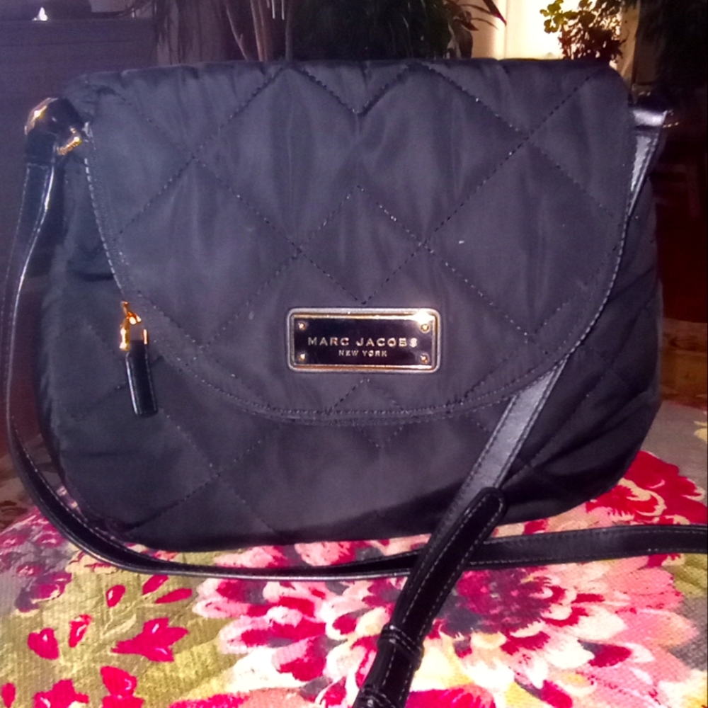 Marc Jacobs Black Puffer Authentic. Code Shoulder… - image 1